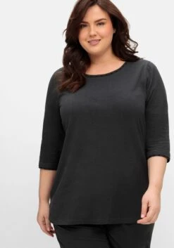 Sheego Schlafanzug-Set Mit Kontrastdetails -Sheego Verkaufe 14982800781 04SXY 02 SH