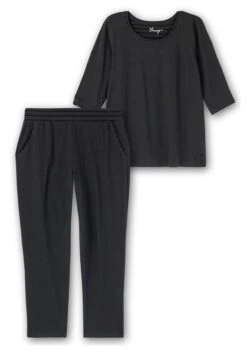Sheego Schlafanzug-Set Mit Kontrastdetails -Sheego Verkaufe 14982800781 04V3V 00 SH