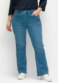 Sheego Bootcut-Jeans Mit Catfaces Und Shaping-Einsatz -Sheego Verkaufe 14986200053 04T2A 02 SH
