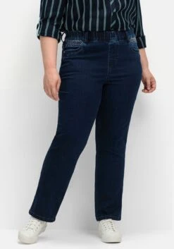 Sheego Bodyforming Jeans Mit Gummibund Und Shaping-Einsatz -Sheego Verkaufe 14987400330 04SYX 01 SH