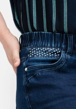 Sheego Bodyforming Jeans Mit Gummibund Und Shaping-Einsatz -Sheego Verkaufe 14987400330 04SZ2 02 SH