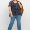 Sheego Bodyforming Jeans Mit Shaping-Einsatz, Gerade Form