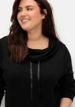 Sheego Oversized-Longshirt In A-Linie Mit Stehkragen -Sheego Verkaufe 14987800289 04T8T 02 SH