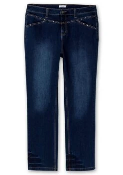 Sheego Gerade Jeans Mit Nieten An Bund Und Taschen -Sheego Verkaufe 14988800330 04T85 00 SH