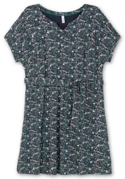 Sheego Jerseykleid Mit Blumenprint Und Bindegürtel -Sheego Verkaufe 14999402119 04TS3 00 SH