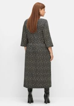 Sheego Jerseykleid In Petite-Passform, Mit Allovermuster -Sheego Verkaufe 15002301491 04TP5 02 SH