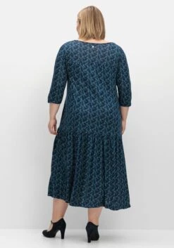 Sheego Jerseykleid In Midilänge, Mit Blumenprint -Sheego Verkaufe 15002802119 04TSJ 01 SH