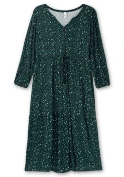 Sheego Jerseykleid Mit Minimalprint Und Taillen-Tunnelzug 9 Sheego Jerseykleid Mit Minimalprint Und Taillen-Tunnelzug -Sheego Verkaufe 15003101735 04TSV 00 SH