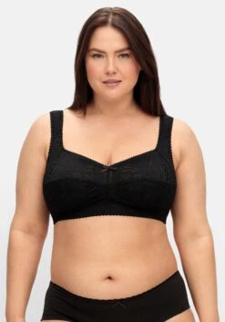 Sheego Bügelloser BH Aus Spitze, Mit Seitenstützen