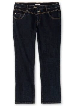 Sheego Gerade Jeans Mit Doppelknopf-Verschluss -Sheego Verkaufe 15005400332 04TXU 00 SH