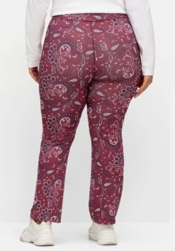 Bequeme Hose Mit Paisleyprint Und Bootcutform -Sheego Verkaufe 15006302115 04TO4 02 SH