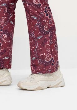 Bequeme Hose Mit Paisleyprint Und Bootcutform -Sheego Verkaufe 15006302115 04TO7 02 SH