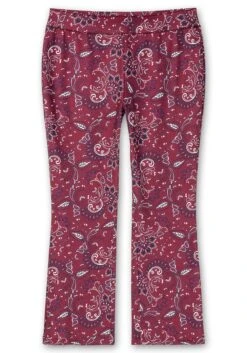 Bequeme Hose Mit Paisleyprint Und Bootcutform -Sheego Verkaufe 15006302115 04TO9 00 SH