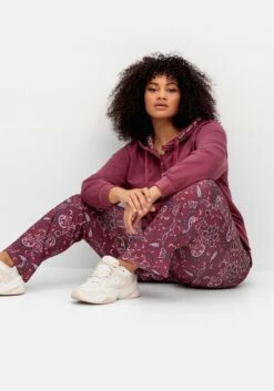 Bequeme Hose Mit Paisleyprint Und Bootcutform -Sheego Verkaufe 15006302115 04TOA 02 SH