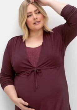 Sheego Stillkleid Aus Jersey, Mit Minimalprint -Sheego Verkaufe 15006500265 04UX6 02 SH