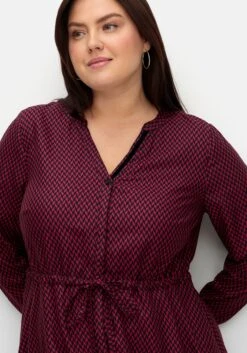 Sheego Gefüttertes Midikleid Mit Alloverprint -Sheego Verkaufe 15007402115 04UIX 02 SH