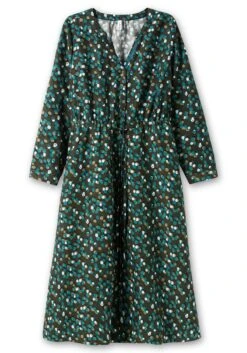 Sheego Midikleid Mit Farbtupfen, Weich Fließende Qualität -Sheego Verkaufe 15010002126 04U91 00 SH