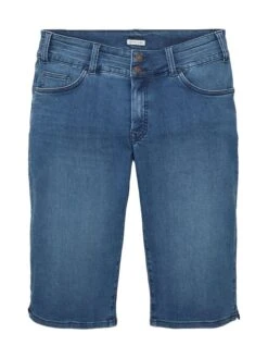 Caprijeans Mit Used-Effekten