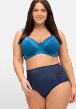 Sheego Bügel-BH Aus Floraler Spitze, Mit Seitenstützen -Sheego Verkaufe 15041700025 04US0 02 SH