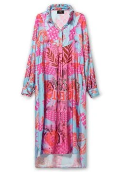 Maxikleid Aus Viskosesatin, Mit Seitlichen Taschen -Sheego Verkaufe 15044900433 04WM0 00 SH