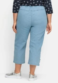 Sheego 7/8-Jeans Mit Zierknöpfen Am Saum -Sheego Verkaufe 15072400053 04VFL 02 SH
