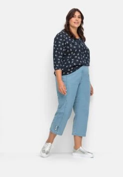 Sheego 7/8-Jeans Mit Zierknöpfen Am Saum -Sheego Verkaufe 15072400053 04VFR 03 SH