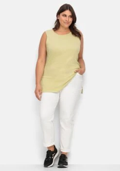 Sheego Gerade Bengalinhose Mit Schmalem Bein