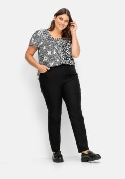 Sheego Gerade Bengalinhose Mit Schmalem Bein -Sheego Verkaufe 15076900289 04VFW 02 SH